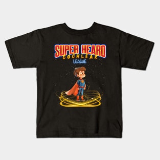 Super Hearo, Cochlear League | Cochlear Implant | Deaf Kids T-Shirt